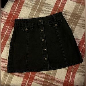 BDG button up western skirt